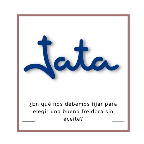 Logo Freidora de aire Jata