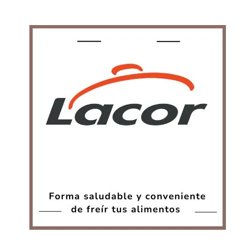 Logo Freidora de aire Lacor