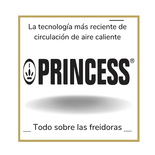 Logo freidora Princess
