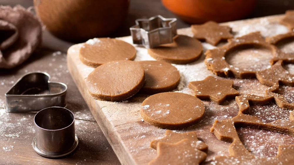 Pasta de galletas de jengibre