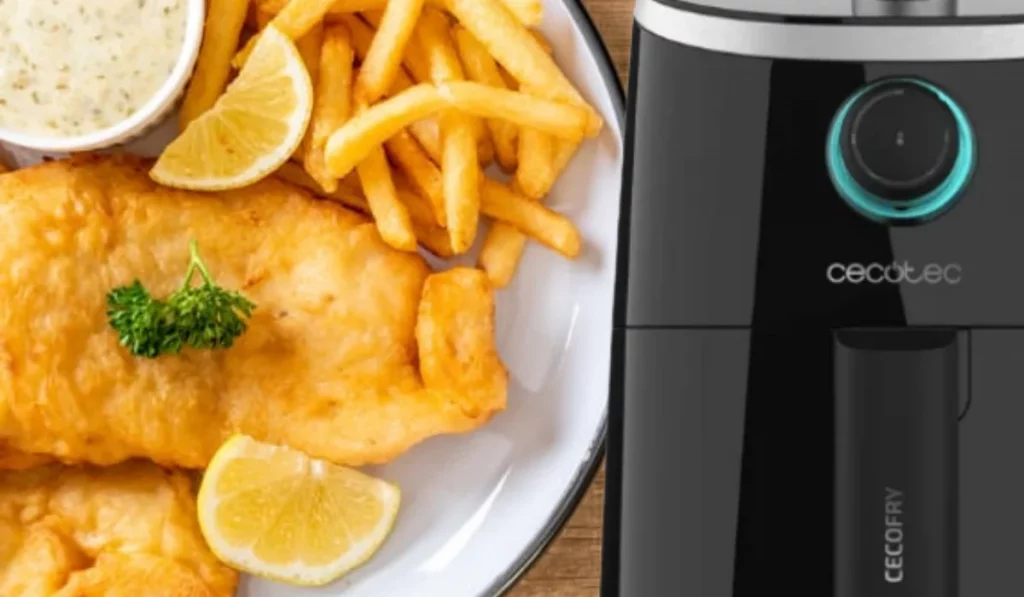 Filetes de Pescado Rebozados sin Gluten con freidora al aire